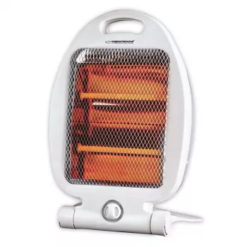 Esperanza EHH009 Calefactor eléctrico de cuarzo 400W/800W blanco