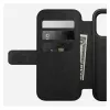 Funda de cuero para móvil Nomad Modern Leather Folio para iPhone 17 Pro, 16 cm (6,3 inch), negra, 4 compartimentos para tarjetas