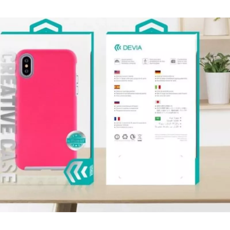 Funda protectora Devia KimKong Series para iPhone XS Max 6,5, rosa