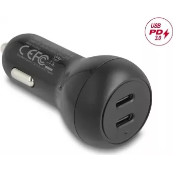 Cargador de coche DeLOCK 64330 cargador para dispositivos móviles