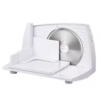 Cortadora de fiambre Adler AD 4703 eléctrica 150 W blanca plástico