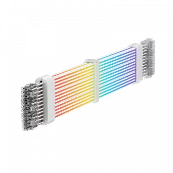 Gamemax | Cable de extensión de fuente de alimentación | VGA 3x8PIN-B | Blanco