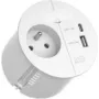 Regleta de enchufes Bachmann LOOP IN CHARGE 938.302 con 1 toma UTE y 1 USB 22W
