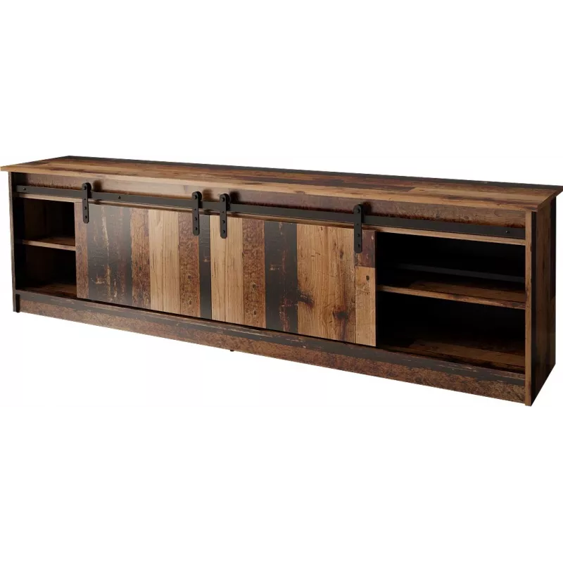 Mueble RTV GRANERO 200x56.7x35 madera vieja