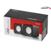 Altavoz de PC de 2 vías Audiocore AC870 B — 3 W RMS, alimentación por USB con cable, entrada de 3,5 mm, 2.0 canales