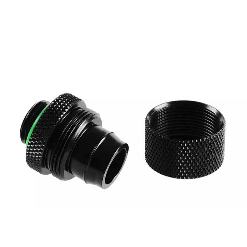 Pieza de refrigeración para PC BitsPower BP-MBCPF-CC4 latón negro, dimensiones 22×22×26,7 mm
