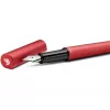Pelikan Pluma estilográfica Ineo Elements P6 carcasa de metal Rojo fuego (823685)
