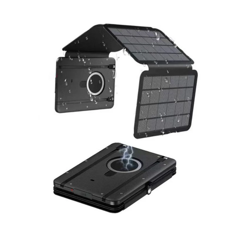Batería externa PowerNeed ES10000-4 10000 mAh carga inalámbrica negra