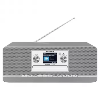 TechniSat DIGITRADIO 372 CD IR Internet analógico y digital antracita, plata