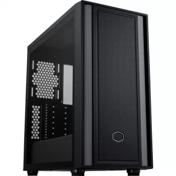 Caja de PC Cooler Master MasterBox 600 Lite, torre MIDI, E-ATX, cristal templado - Negro