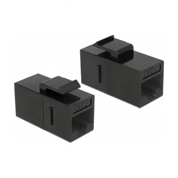Módulo keystone DeLOCK 86629 plano negro RJ-45