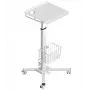Soporte móvil de escritorio ajustable NB blanco LMG30-W Onkron