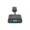 Cable adaptador DisplayPort Assmann. DP - HD15 M/H. 0,15 m. con bloqueo. Compatible con DP 1.1. UL. azul. sin apantallamiento. 32AWG (AK-340410-001-S)