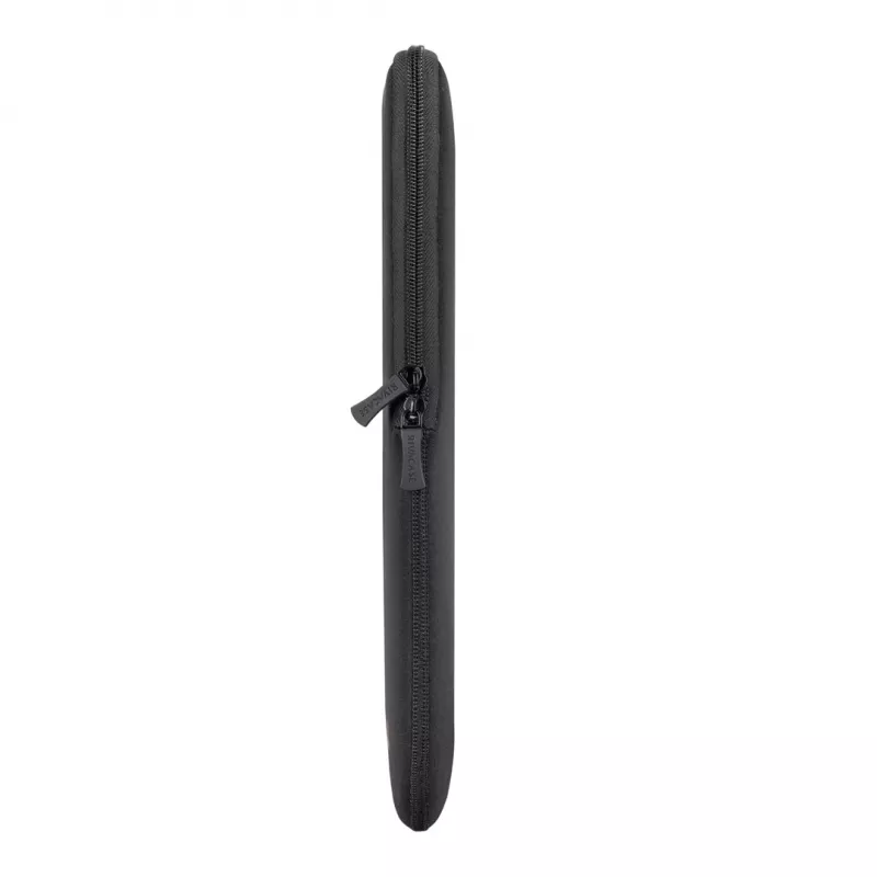 Funda antichoque RIVACASE 5221 para MacBook 13, vertical, negra, doble cremallera