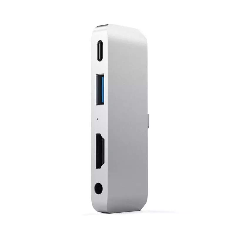 Hub Satechi Aluminum USB-C para iPad Pro plateado