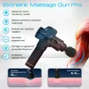 Pistola de masaje Extralink MSG-01-PRO 3800 rpm 6 accesorios