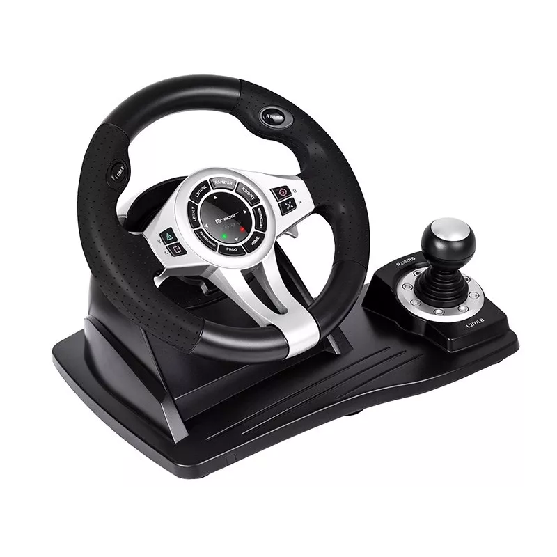 Tracer TRAJOY46524 Mando de juegos negro Volante + Pedales PlayStation 4, Playstation 3
