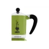 Bialetti Rainbow cafetera moka negra, verde