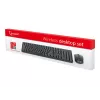 Conjunto de teclado + ratón negro/inalámbrico