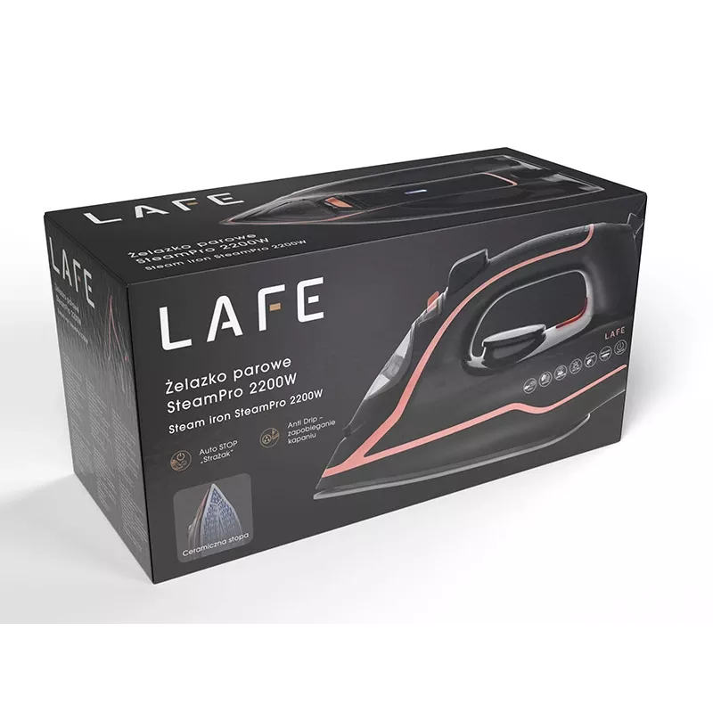 Lafe 47581 plancha de vapor SteamPro 2200W