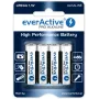 Pila desechable everActive alcalina AA 1,5 V LR64BLPA pack de 4