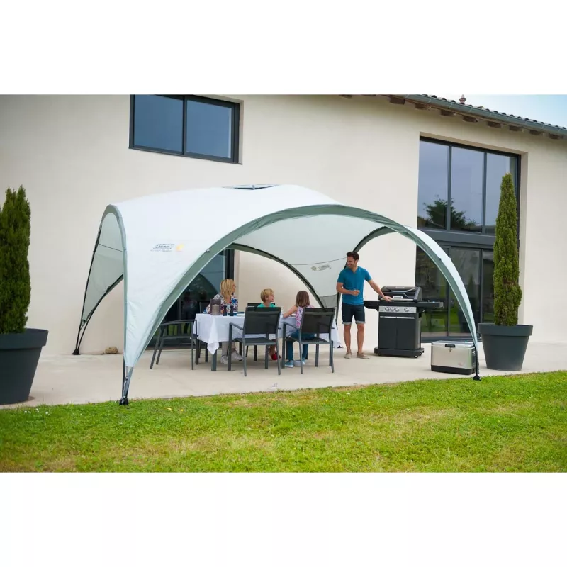 Pabellón Event Shelter, 4,5 x 4,5 m (Gris claro/Gris)