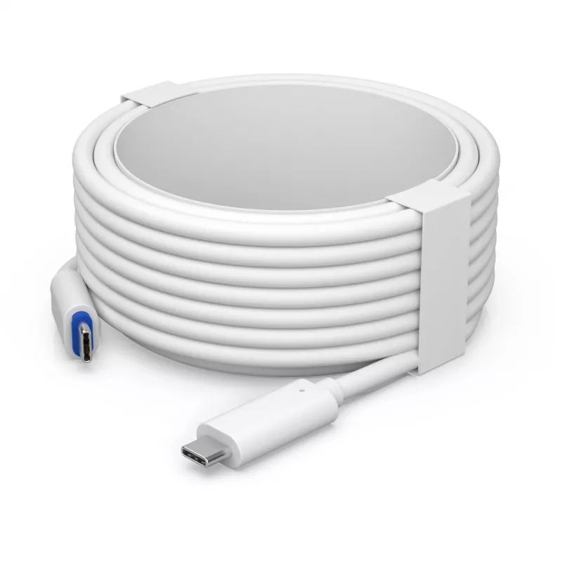 UBIQUITI G4 DOORBELL PRO POE CON CABLE USB-C. CABLE USB DE SIETE METROS QUE CONECTA UNA G4 DOORBELL PRO A UNA FUENTE POE