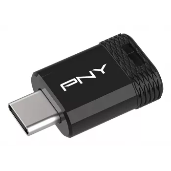 Memoria USB PNY Elite-X 256 GB USB Type-C 3.2 Gen 1 (lectura 200 MB/s, escritura 100 MB/s) negra