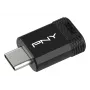Memoria USB PNY Elite-X 256 GB USB Type-C 3.2 Gen 1 (lectura 200 MB/s, escritura 100 MB/s) negra