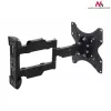 Soporte de pared para TV MACLEAN MC-742 para 42 pulgadas (106,7 cm), inclinable -12°/+12°, VESA 75x75–200x200, carga máx. 30 kg, negro
