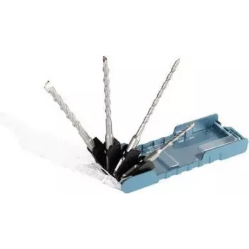 E-13596 juego de brocas para piedra SDS-PLUS 4 piezas (E-13596)