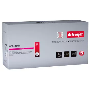 Activejet ATB-423MN Tóner (sustituto de Brother TN-423M; Supreme; 4000 páginas; magenta)