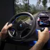 Volante + pedales Subsonic SA5156-NG rotación 270° USB negro