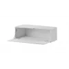 Conjunto de armarios de salón Cama VIGO SLANT 7 blanco/blanco brillante