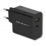 Fuente de alimentación QOLTEC 51717 45W 20V 3A cargador AC de interior para smartwatch, negro