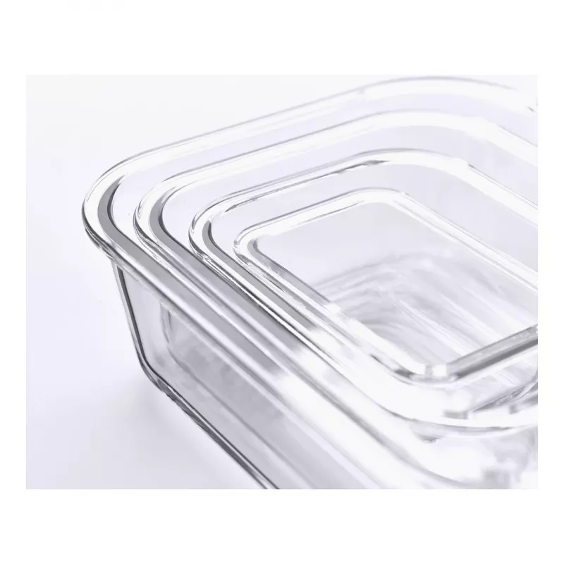 Joseph Joseph Nest recipientes de almacenaje – juego de vidrio de 4 piezas