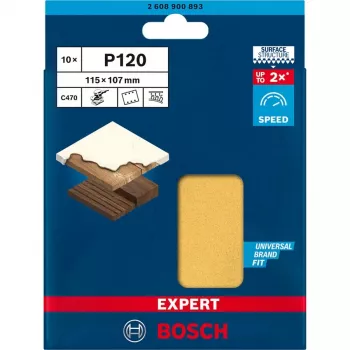 Bosch 2 608 900 893 herramienta rotativa accesorio de lijado/amolado madera hoja de lijar