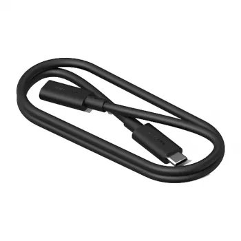 Extensión de conector macho USB-C a conector hembra USB-C Viture One-UCEx-50-Blk, USB 3.2 Gen1, 50 cm, negro
