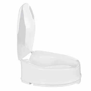 Accesorio elevador de inodoro ActionMed NT15AM — elevación, 15 cm de altura, polipropileno, con cierre, carga máxima 180 kg, medida interior 210×268 mm, ancho 360 mm