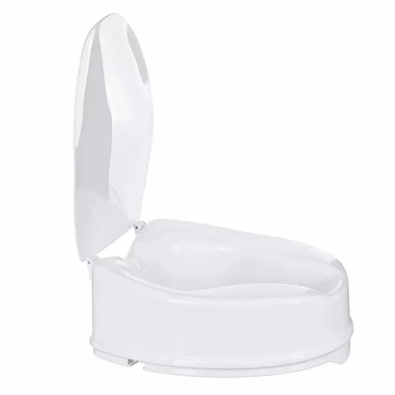 ActionMed NT15AM elevador de inodoro con tapa, 15 cm