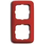 BUSCH JAEGER 2512-217-101 marco embellecedor rojo RAL3020
