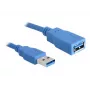 Cable USB DeLOCK USB 3.0-A M/H - 2 m