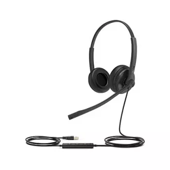 Auriculares Yealink UH34 SE Lite Dual Teams con cable, diadema, oficina/call center, USB Type-C, negro