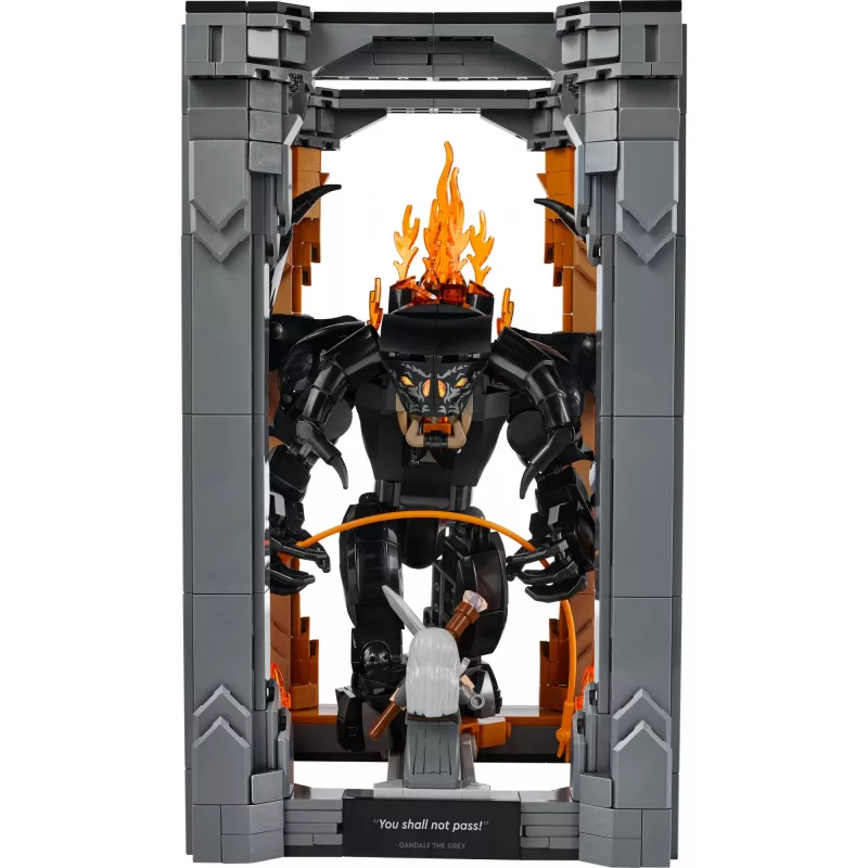 LEGO ICONS 10367 El Señor de los Anillos: Balrog Book Nook