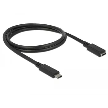 Cable USB DeLOCK 85533 USB 3.2 Gen 1 1 m USB C negro