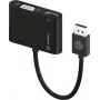 ALOGIC DP-VGHD4K-ADP Adaptador de cable de vídeo DisplayPort HDMI + VGA (D-Sub) Negro (DP-VGHD4K-ADP)