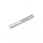 Alargador de corriente Bachmann 333.002 0,44 m 5 tomas AC Blanco