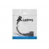 Cable de alimentación Lanberg CA-C14E-10CC-0018-BK negro 0,18 m conector C14 (CA-C14E-10CC-0018-BK)