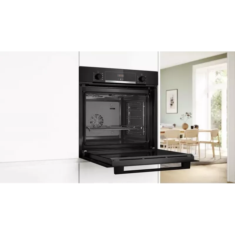 Horno BOSCH HBA514BB3 + BOSCH HEZ538000 guías telescópicas de un nivel