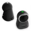 Lector de códigos de barras de sobremesa Qoltec para códigos 1D y 2D, escáner QR, negro
